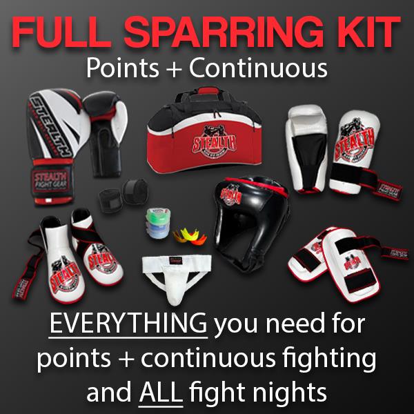 ** BUNDLE DEAL** FULL STEALTH APPROVED SPARRING KIT