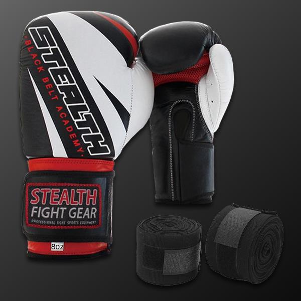 (Kids) 8oz Boxing Gloves & Hand Wraps